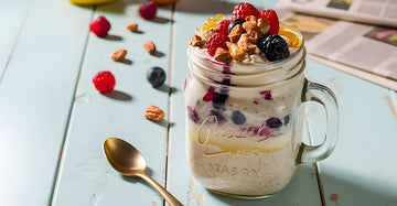 Creamy Berry Overnight Oats