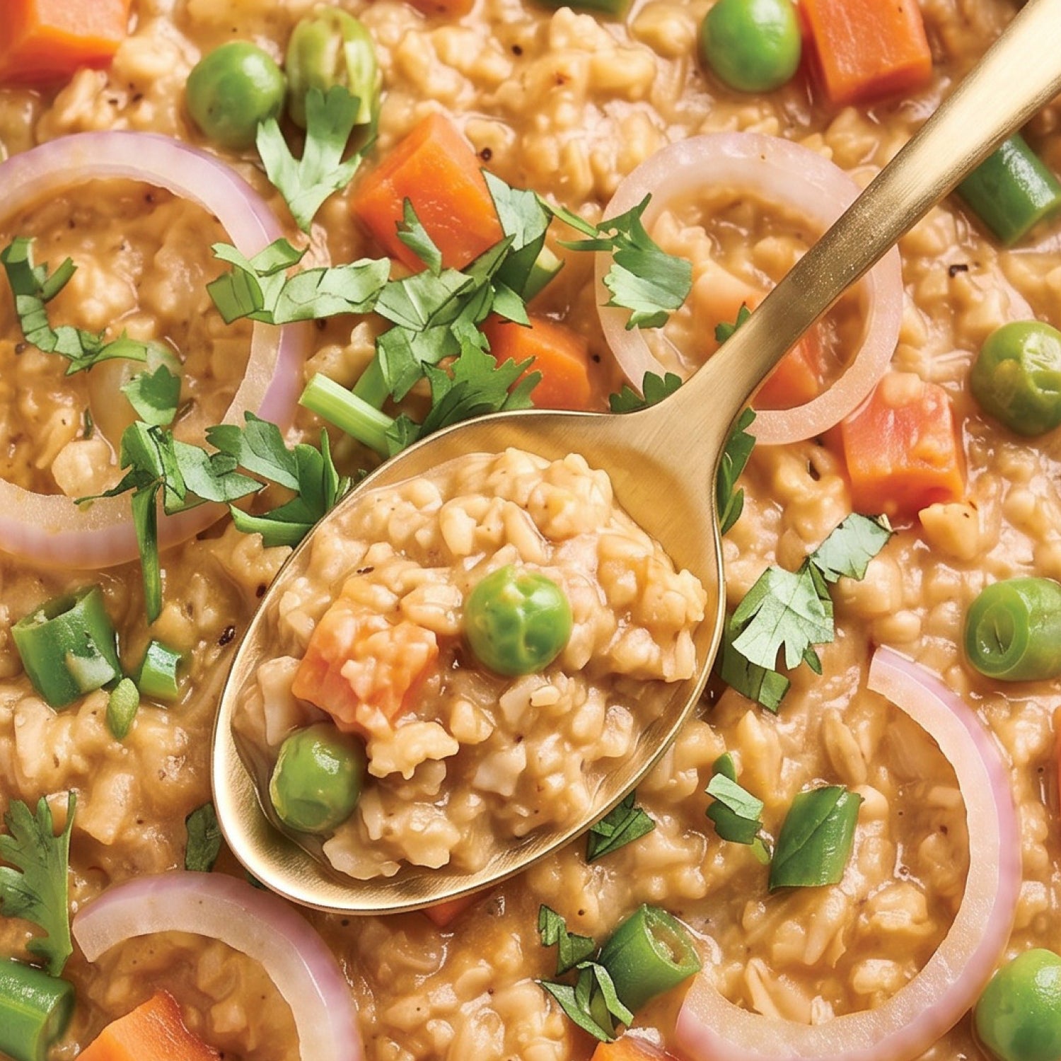 spoonful of veggie oats