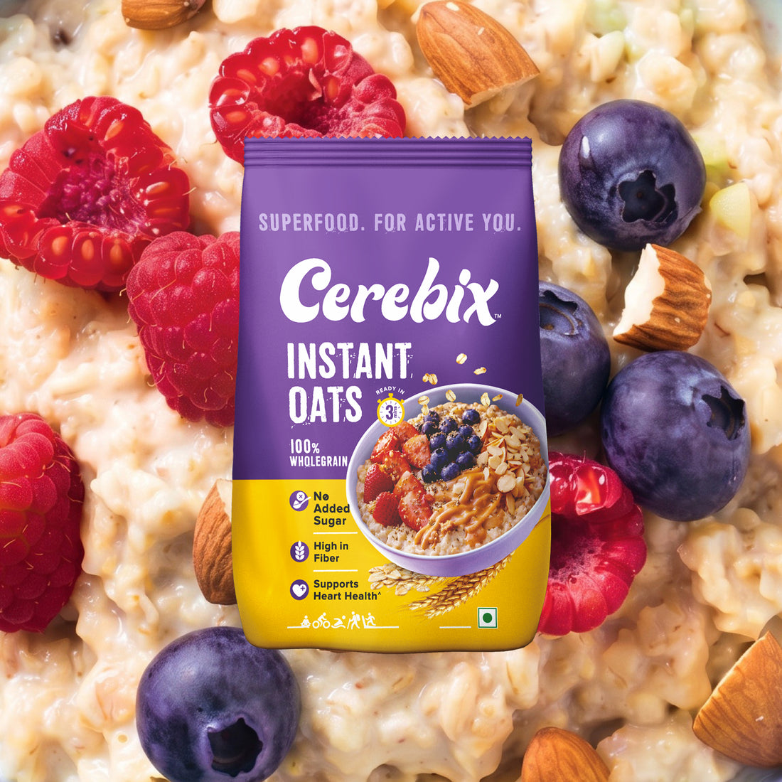instant oats packet