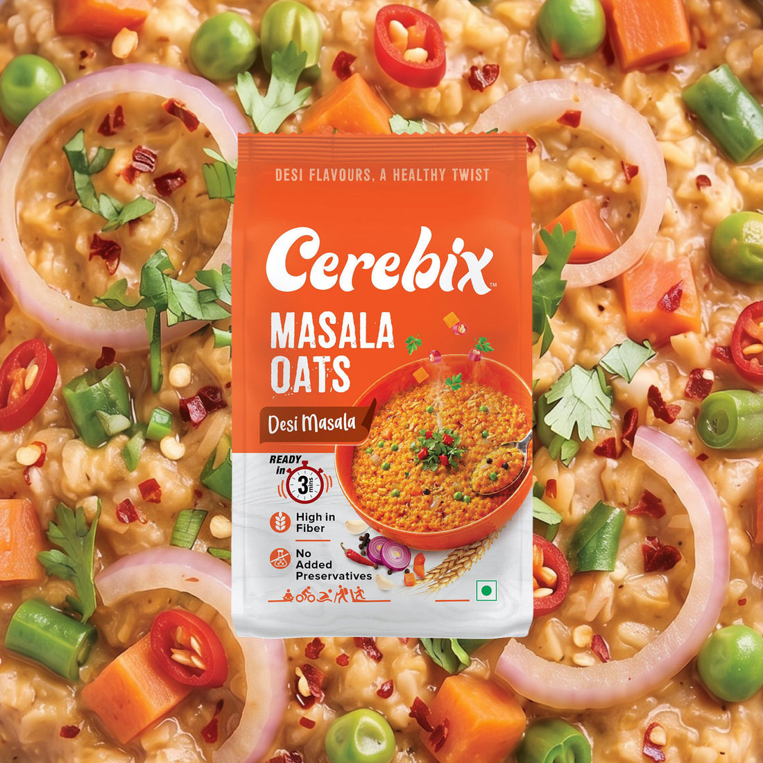 masala oats packet